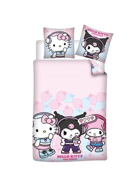 Sanrio Duvet cover Friends 140 x 200 cm / 65 x 65 cm Polycotton