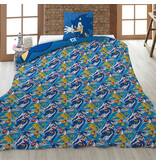 Sonic Unstoppable Duvet Cover - 140 x 200 cm / 65 x 65 cm - Polycotton