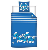 De Smurfen Dekbedovertrek Blue - 140 x 200 cm / 65 x 65 cm - Katoen