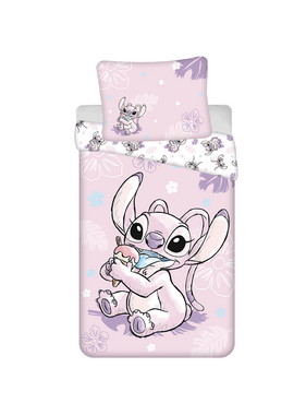 Disney Lilo & Stitch Ice Cream Duvet Cover 140 x 200 cm / 70 x 90 cm Cotton