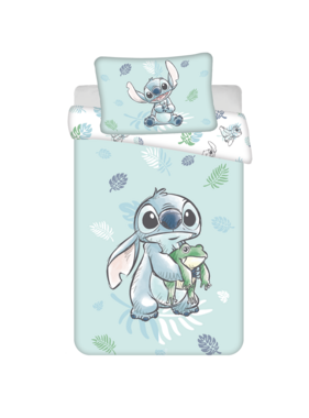 Disney Lilo & Stitch BABY / Peuter dekbedovertrek Kikker 135 x 100 + 40 x 60 cm Katoen