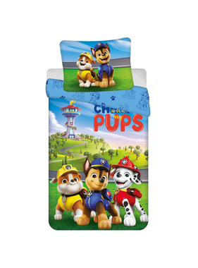 Paw Patrol Dekbedovertrek Pups 140 x 200 cm + 70 x 90 cm Polyester