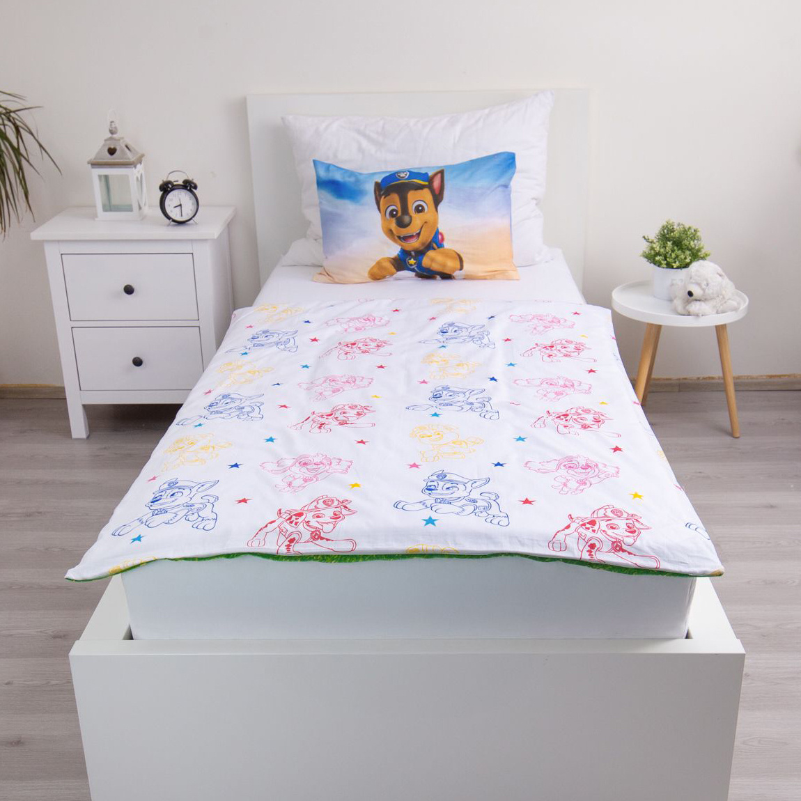 Paw Patrol BABY / Peuter dekbedovertrek Duty Calls - 135 x 100 + 40 x 60 cm - Katoen