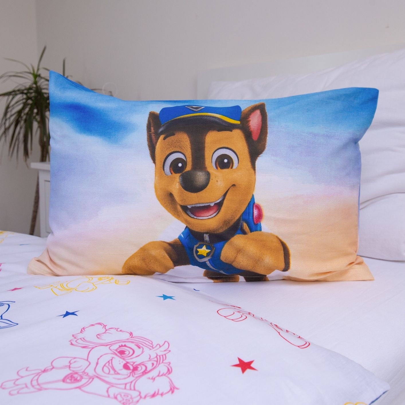 Paw Patrol Baby/Toddler Duvet Cover Duty Calls - 135 x 100 + 40 x 60 cm - Cotton