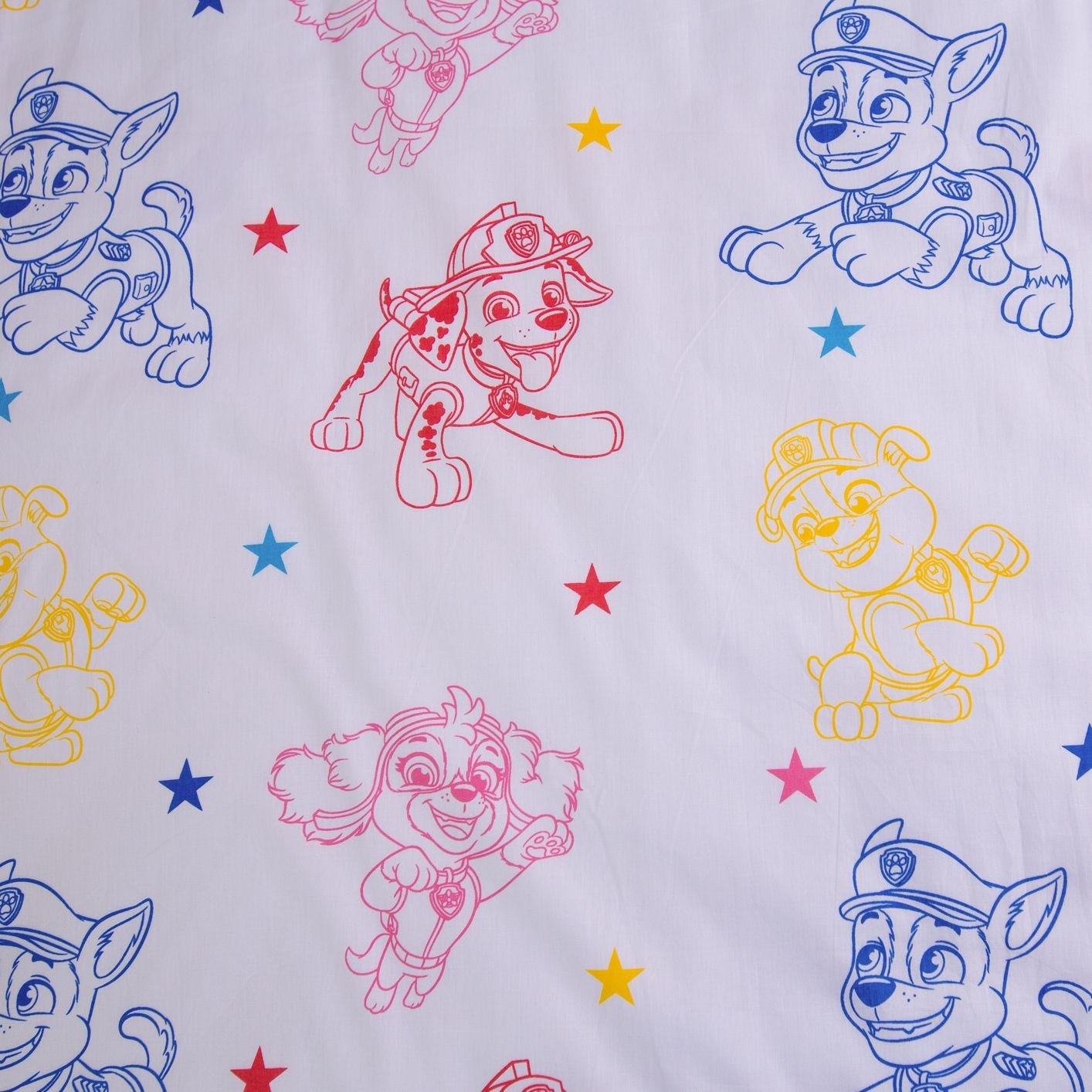 Paw Patrol BABY / Peuter dekbedovertrek Duty Calls - 135 x 100 + 40 x 60 cm - Katoen
