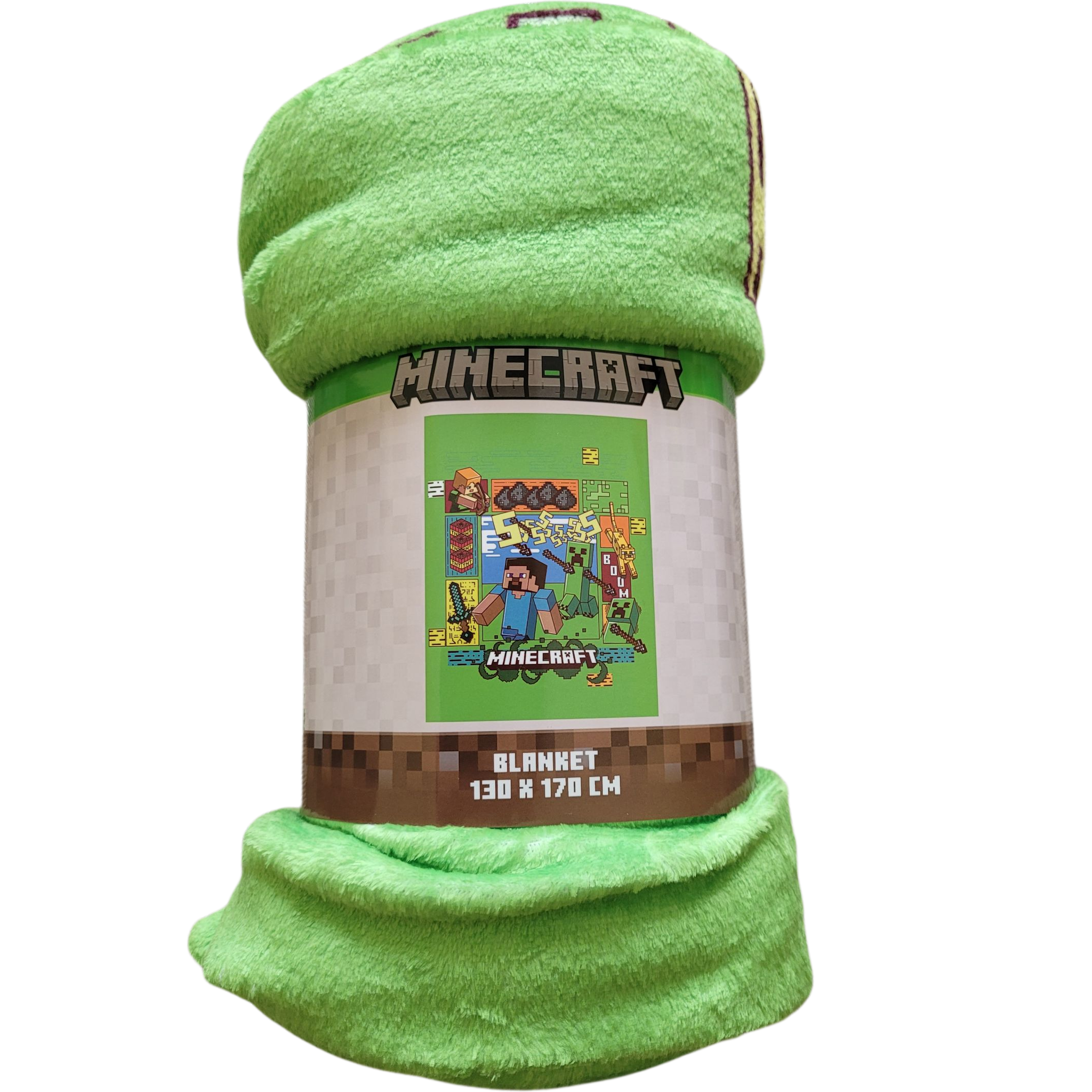 Minecraft Fleece plaid Pixel - 130 x 170 cm - Polyester