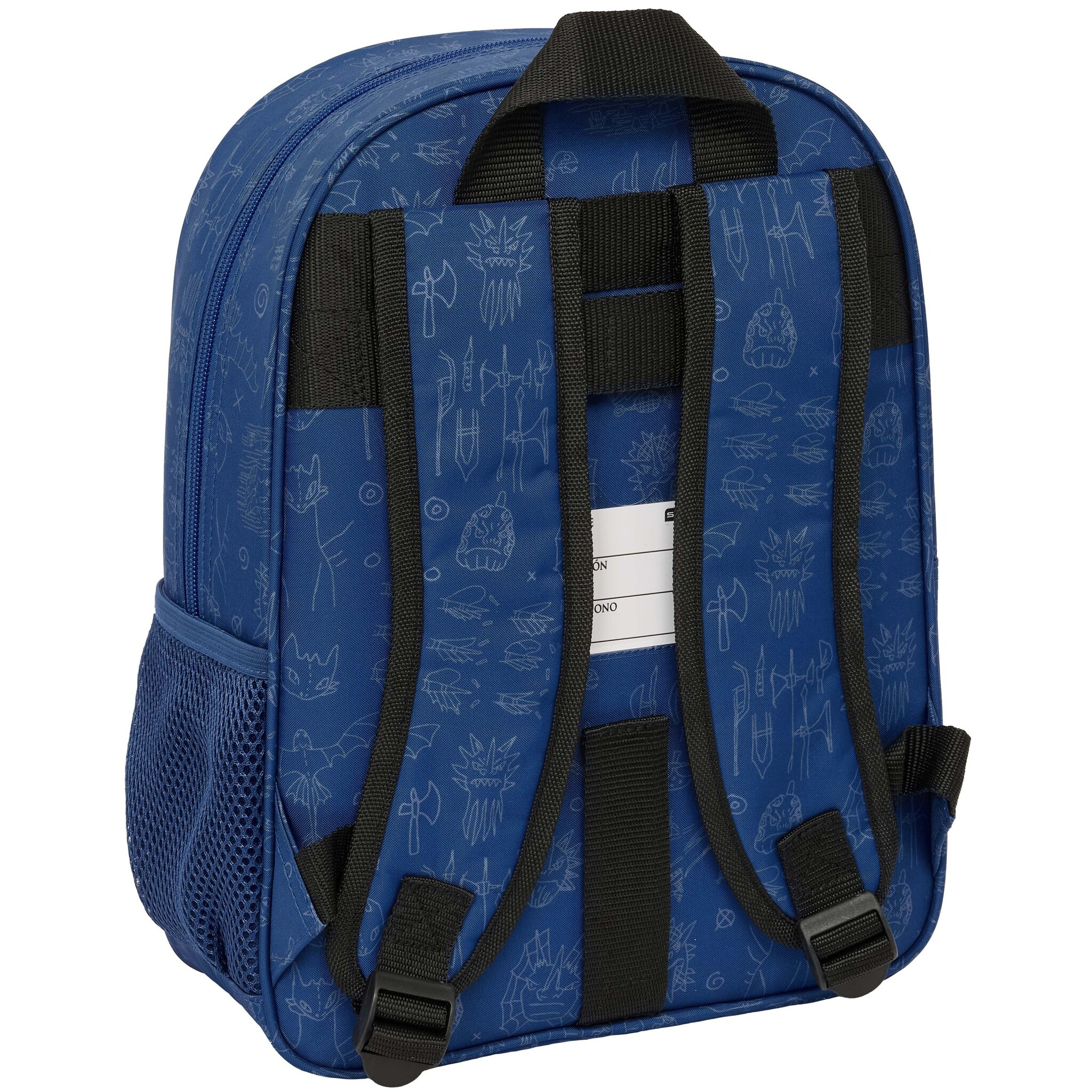 Hoe tem je een draak Backpack Full Flight - 34 x 26 x 11 cm - Polyester