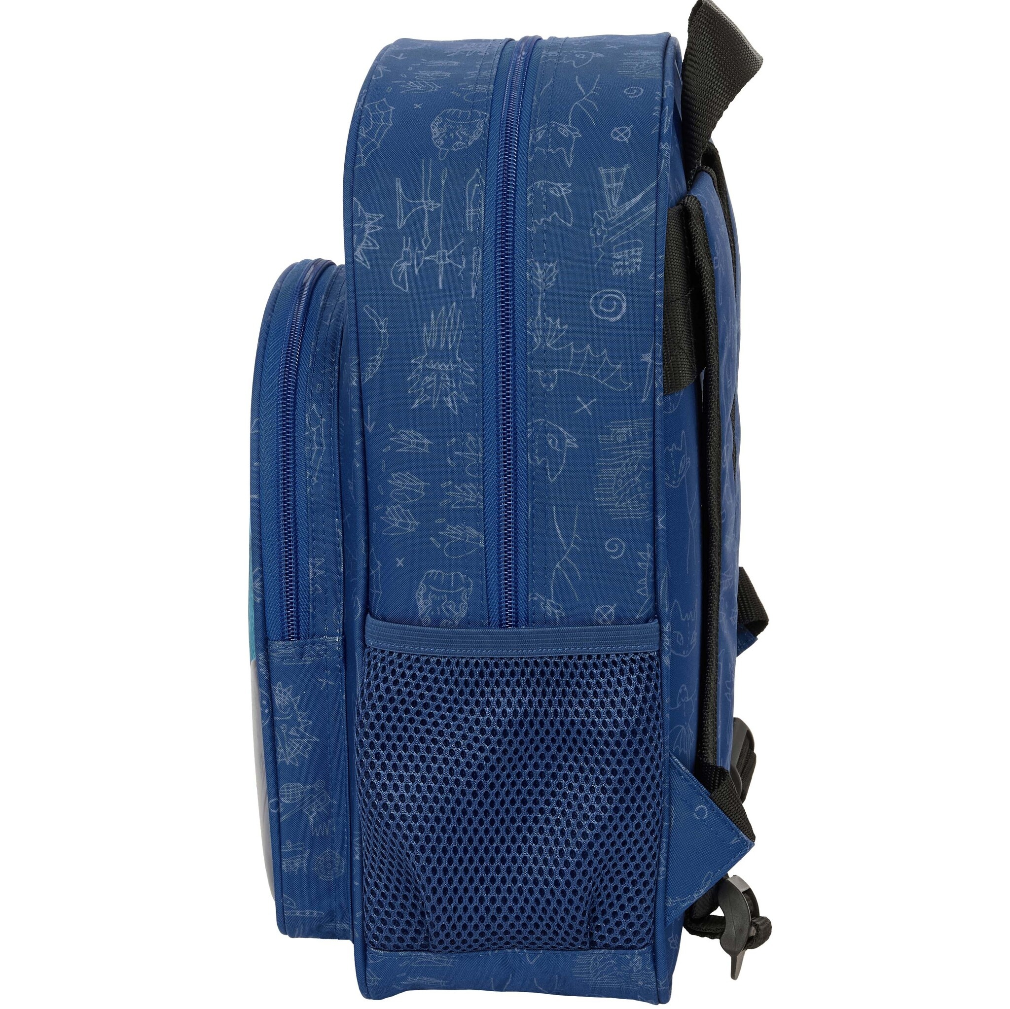 Hoe tem je een draak Rugzak Full Flight - 34 x 26 x 11 cm - Polyester