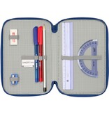 Hoe tem je een draak Filled pencil case - 37 pieces - 19.5 x 12.5 x 5.5 cm - Polyester