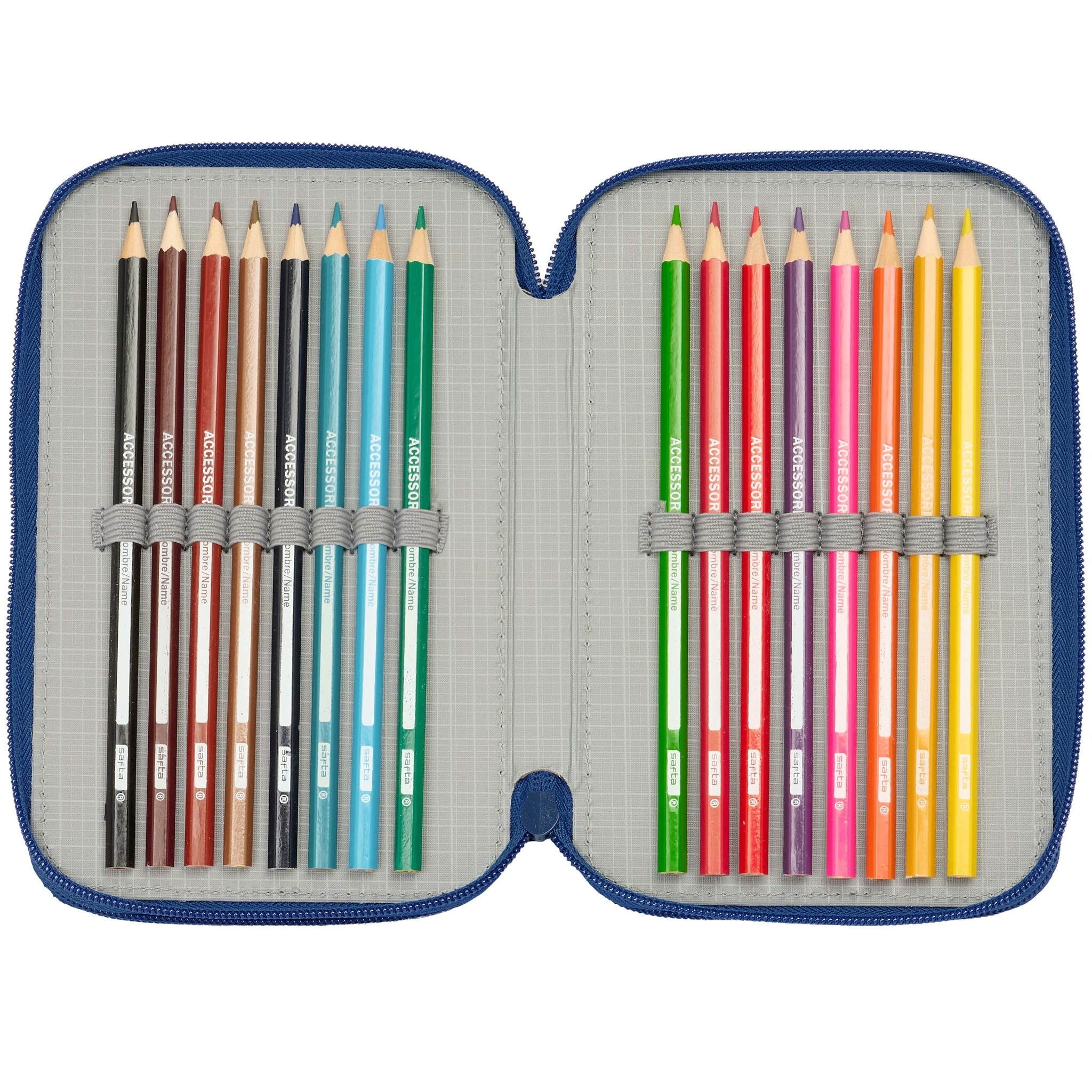 Hoe tem je een draak Filled pencil case - 37 pieces - 19.5 x 12.5 x 5.5 cm - Polyester