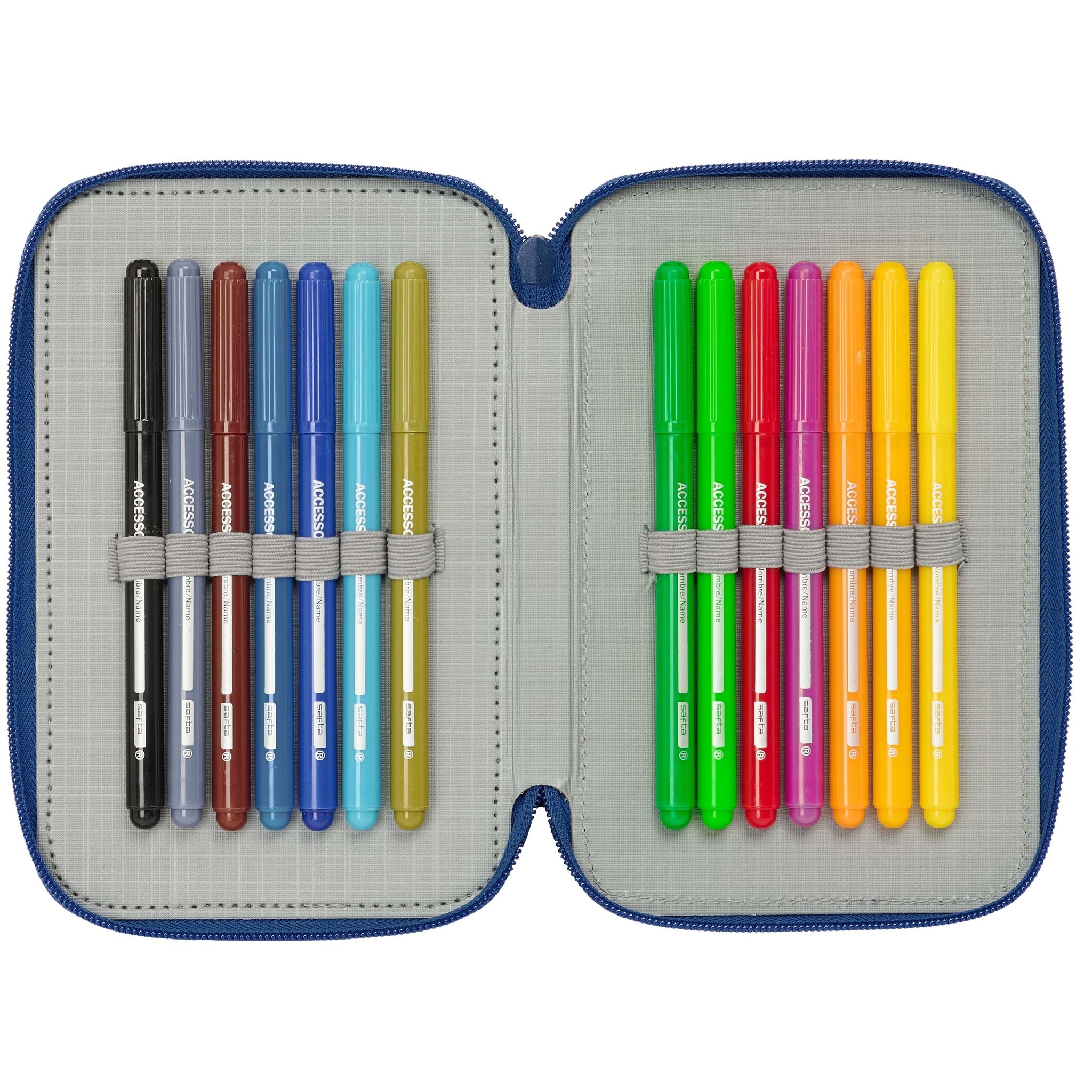 Hoe tem je een draak Gevuld etui Sky - 37 stuks - 19.5 x 12.5 x 5.5 cm - Polyester