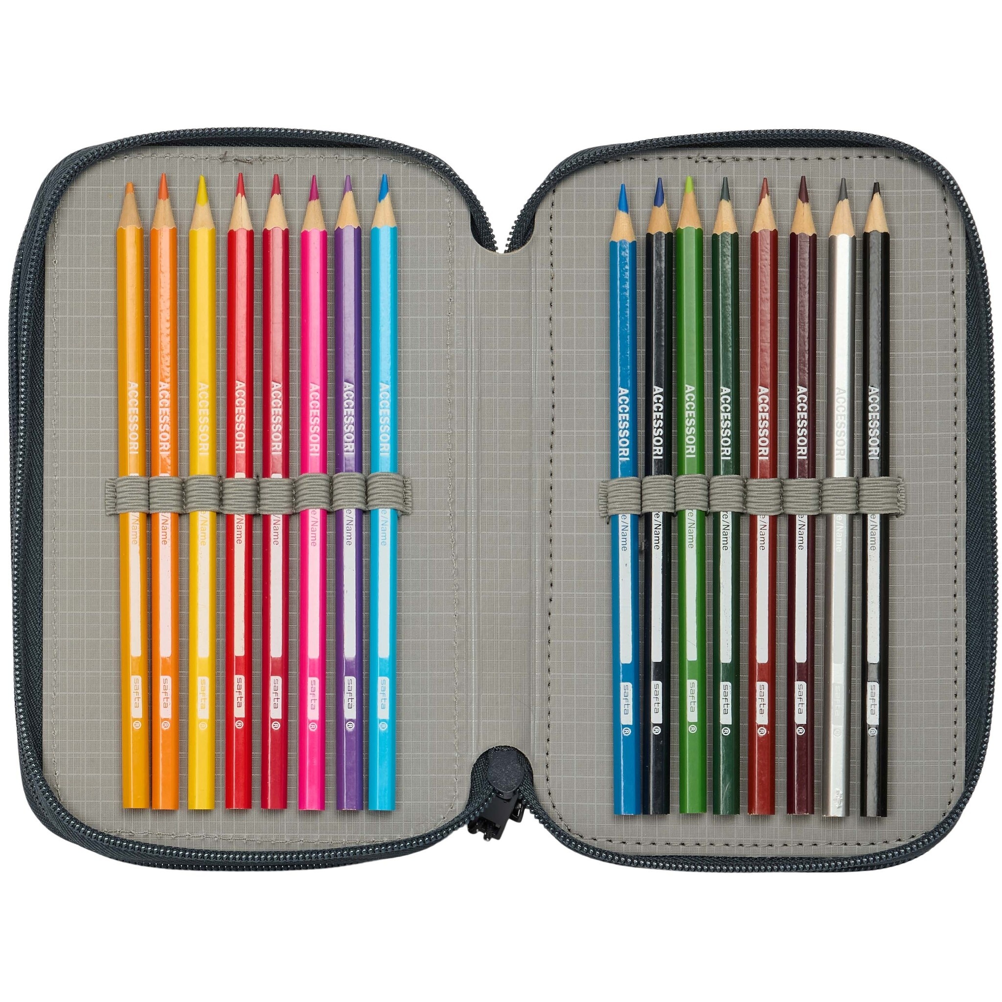 Real Madrid Gevuld etui Champions - 37 stuks - 19.5 x 12.5 x 5.5 cm - Polyester