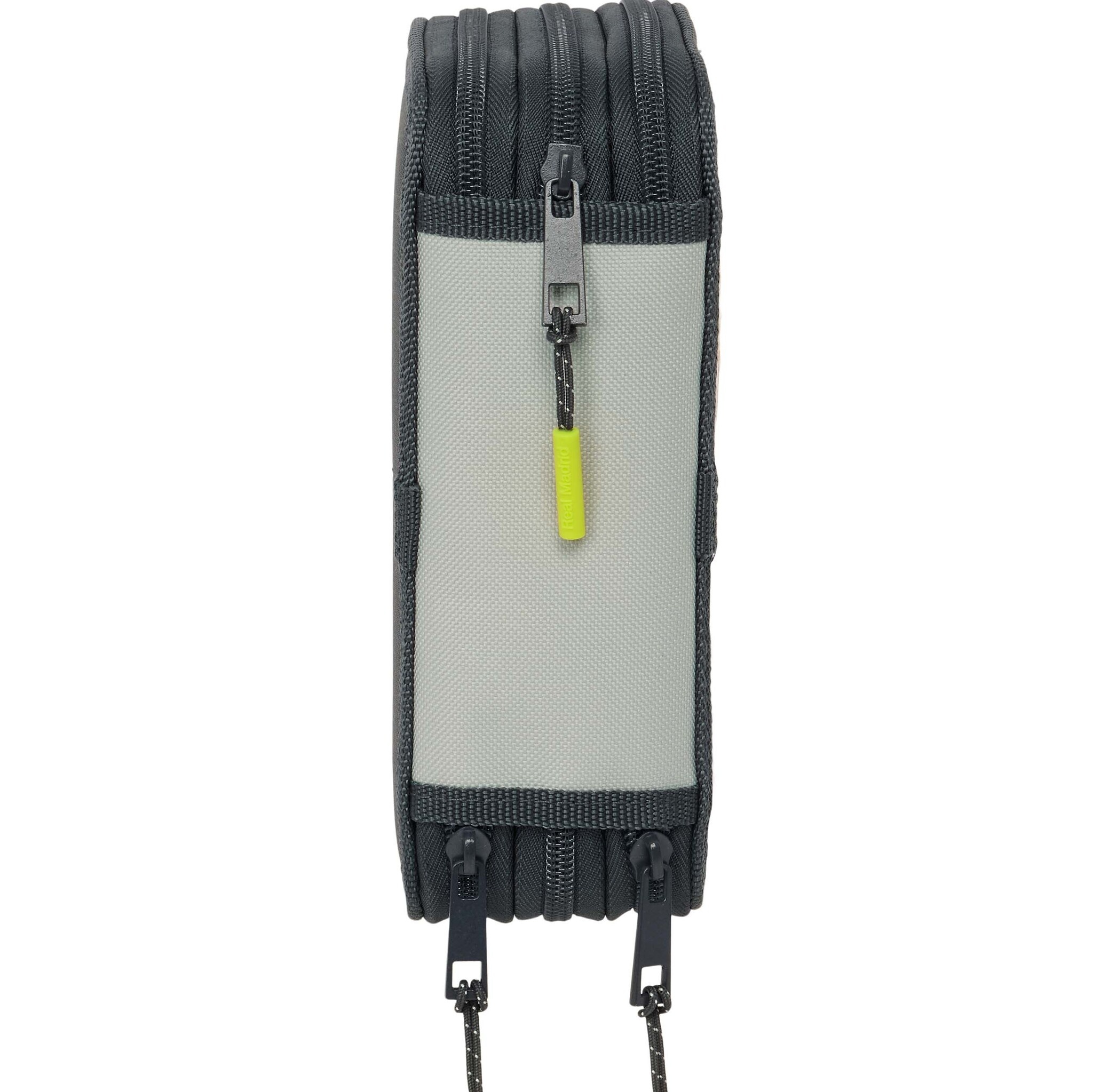 Real Madrid Champions Filled Pencil Case - 37 Pieces - 19.5 x 12.5 x 5.5 cm - Polyester