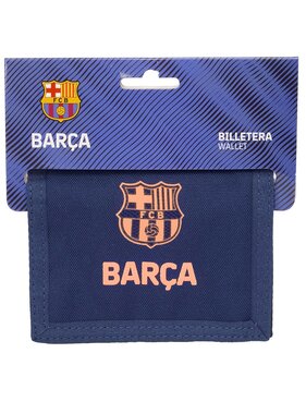 FC Barcelona Wallet Score 12.5 x 9.5 x 1 cm Polyester