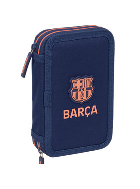 FC Barcelona Filled pencil case Score (29 pieces) 19.5 x 12.5 x 4 cm Polyester
