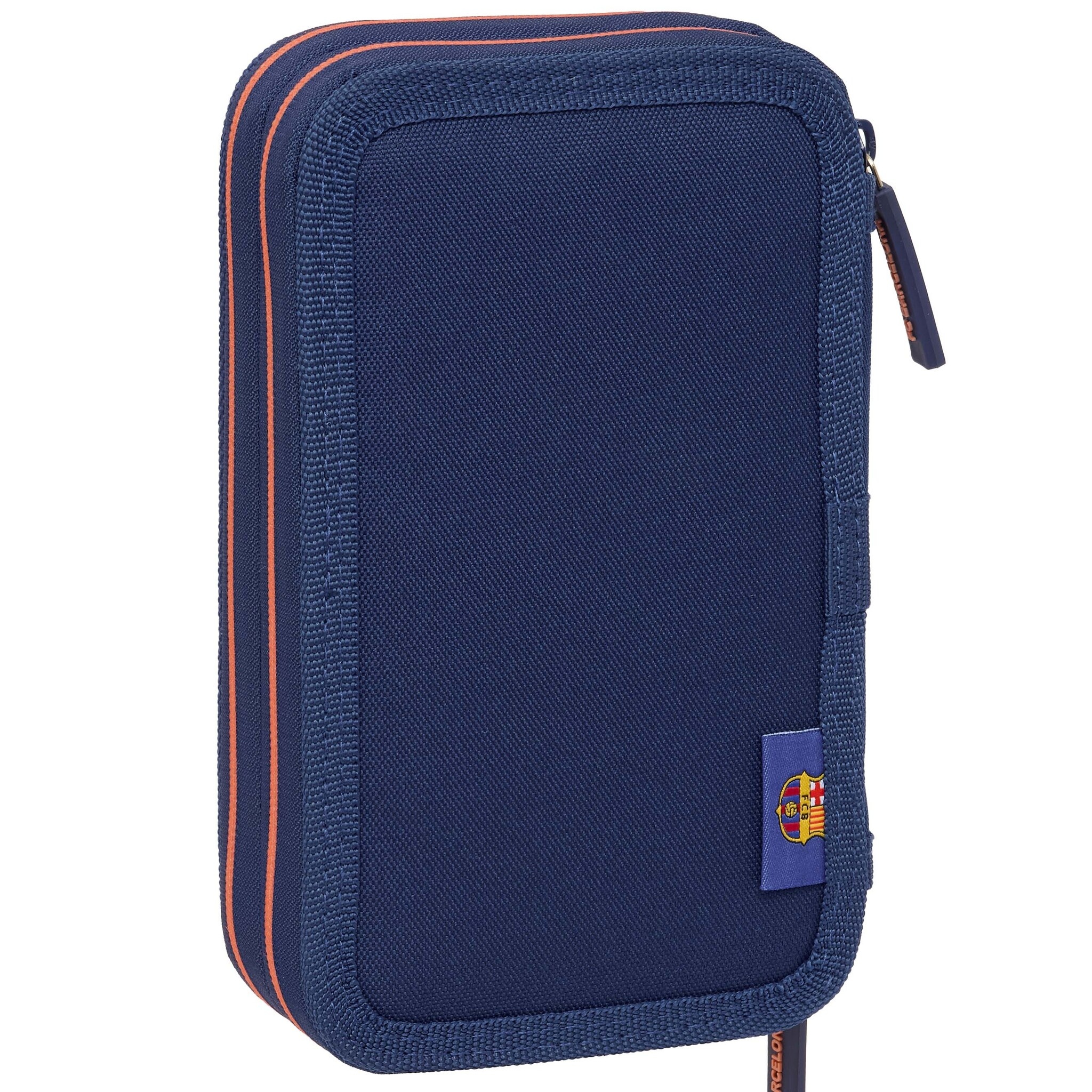 FC Barcelona Filled pencil case - 29 pieces - 19.5 x 12.5 x 4 cm - Polyester