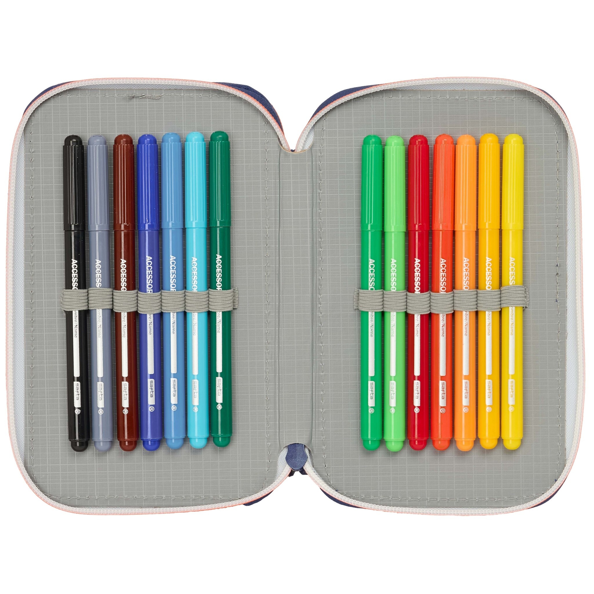 FC Barcelona Gevuld etui - 29 stuks - 19.5 x 12.5 x 4 cm - Polyester