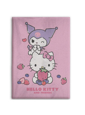 Hello Kitty Fleece plaid Kuromi - 100 x 140 cm - Polyester