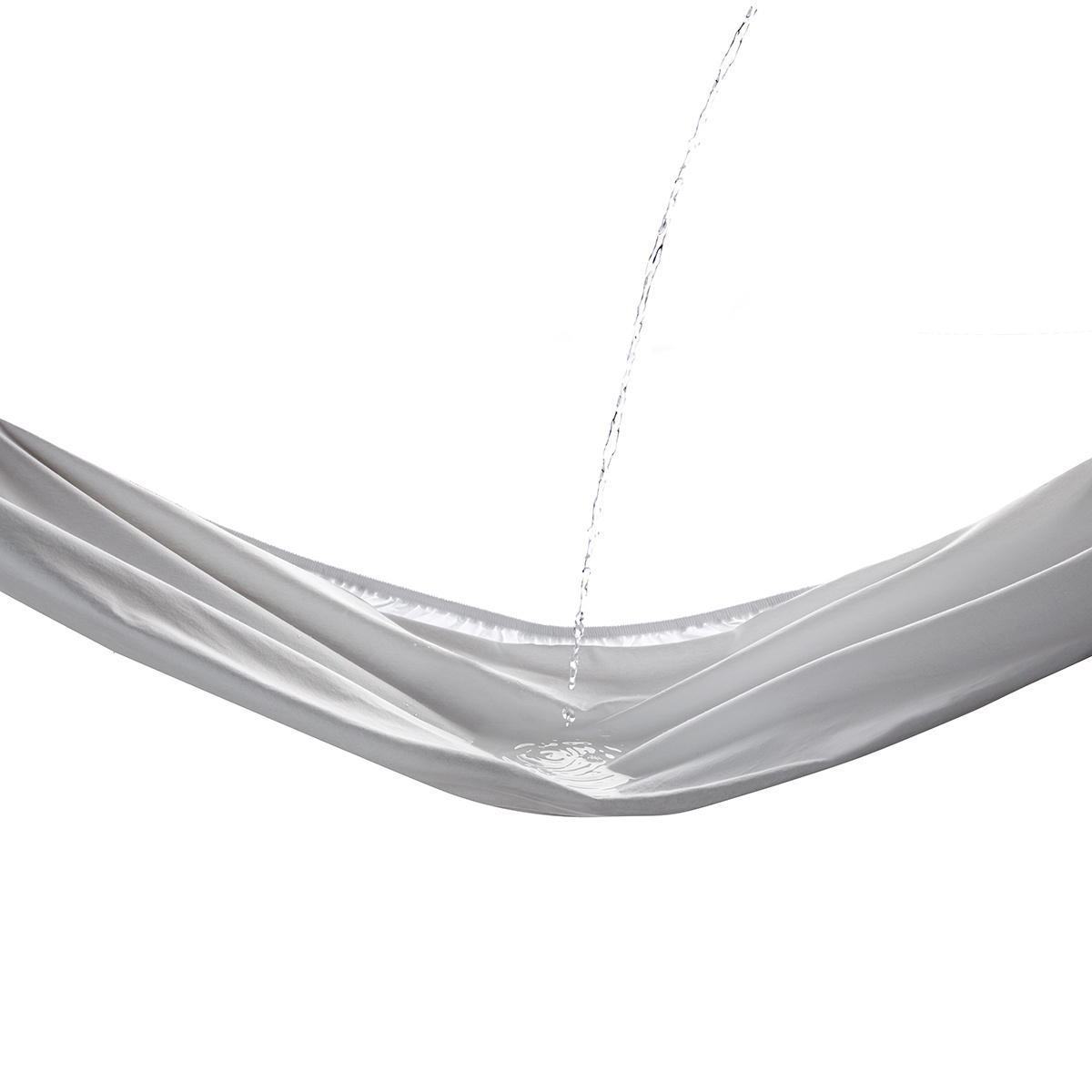 De Witte Lietaer Mattress protector Swan White - 90 x 200 (30 high) cm - Cotton