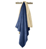 De Witte Lietaer Teddy Fleece Plaid Laya - Royal Blue - 220 x 240 cm - Polyester