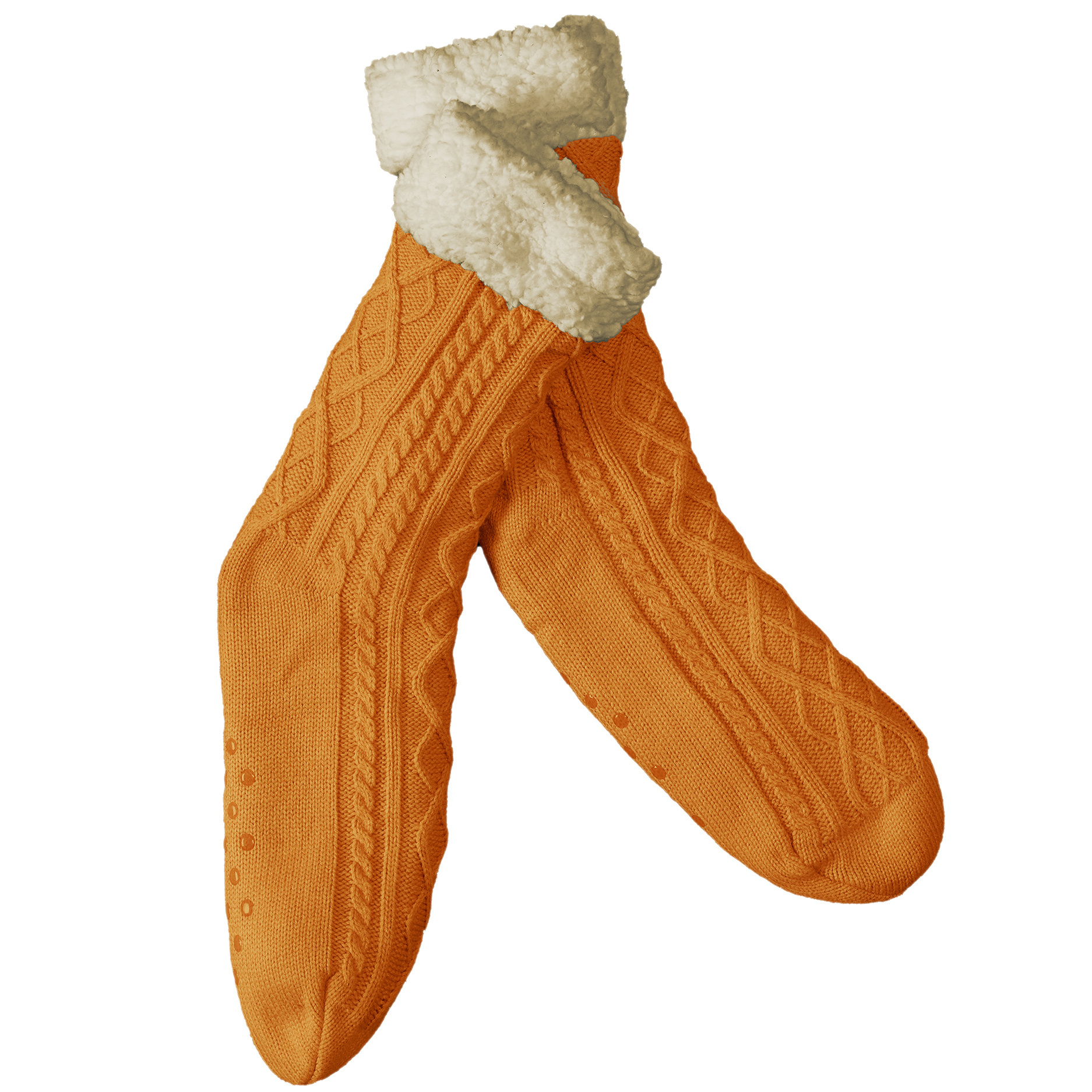 De Witte Lietaer Teddy Sokken Yamuna - Copper - maat 35-40