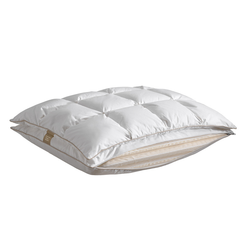 De Witte Lietaer Ergonomisch Hoofdkussen Bilancia - 40 x 60 cm - Eendendons