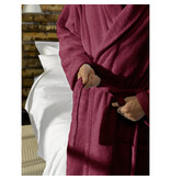 De Witte Lietaer Badjas Etrusk Beet Red - S - Unisex - Katoen