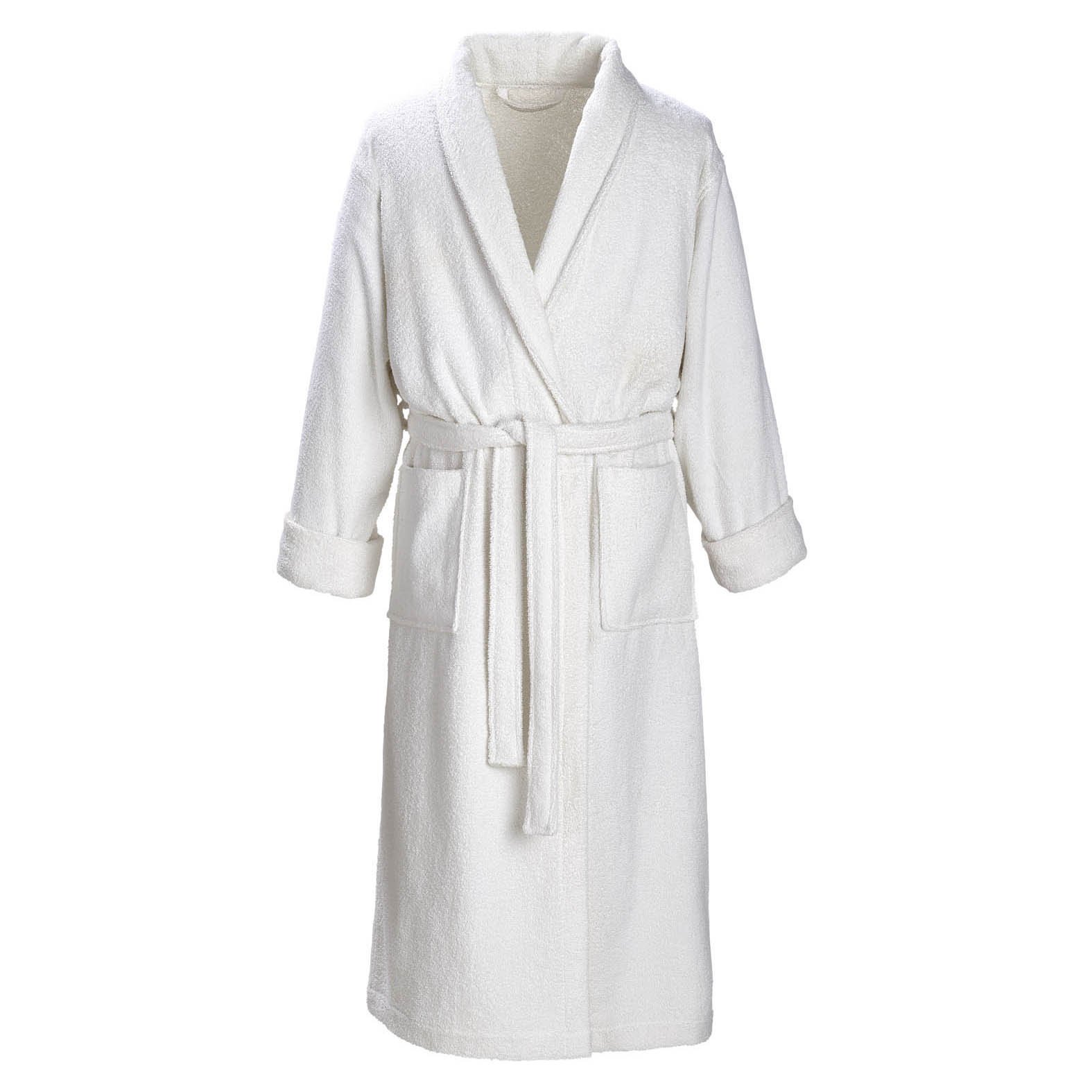 De Witte Lietaer Etrusk White Bathrobe - Small - Unisex - Cotton
