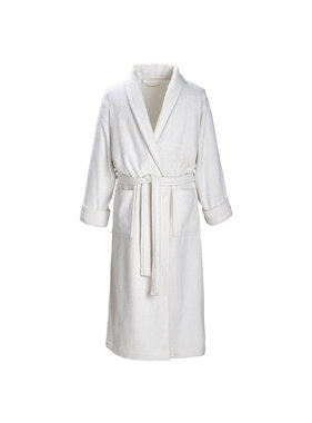 De Witte Lietaer Etrusk White XL Unisex Cotton Bathrobe