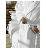 De Witte Lietaer Etrusk White Bathrobe - XL - Unisex - Cotton
