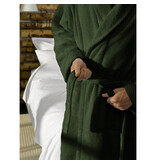 De Witte Lietaer Etrusk Khaki Bathrobe - Small - Unisex - Cotton