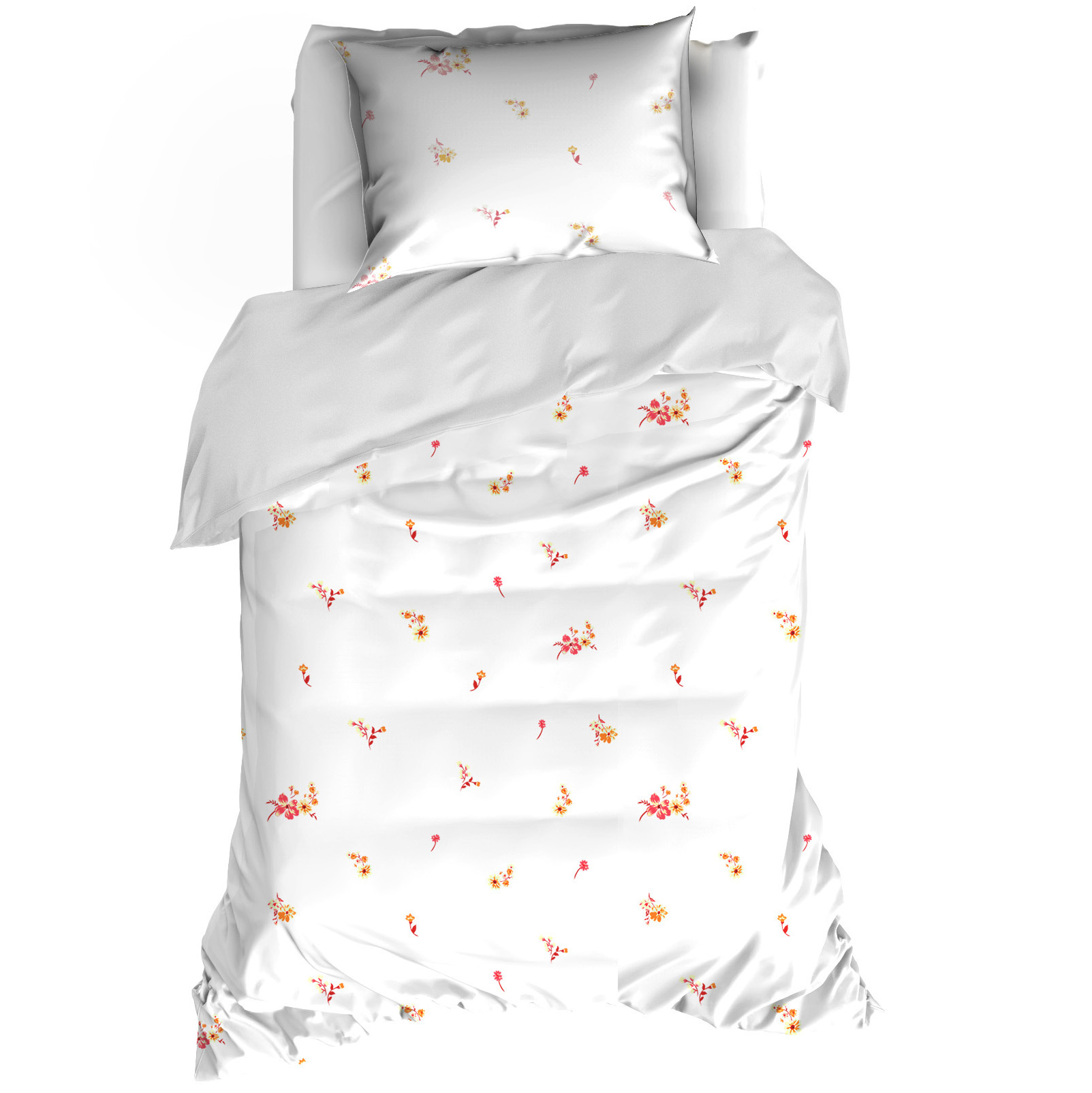 De Witte Lietaer Fiorello Sunkiss Duvet Cover - 140 x 200/220 + 60 x 70 cm - Cotton Satin
