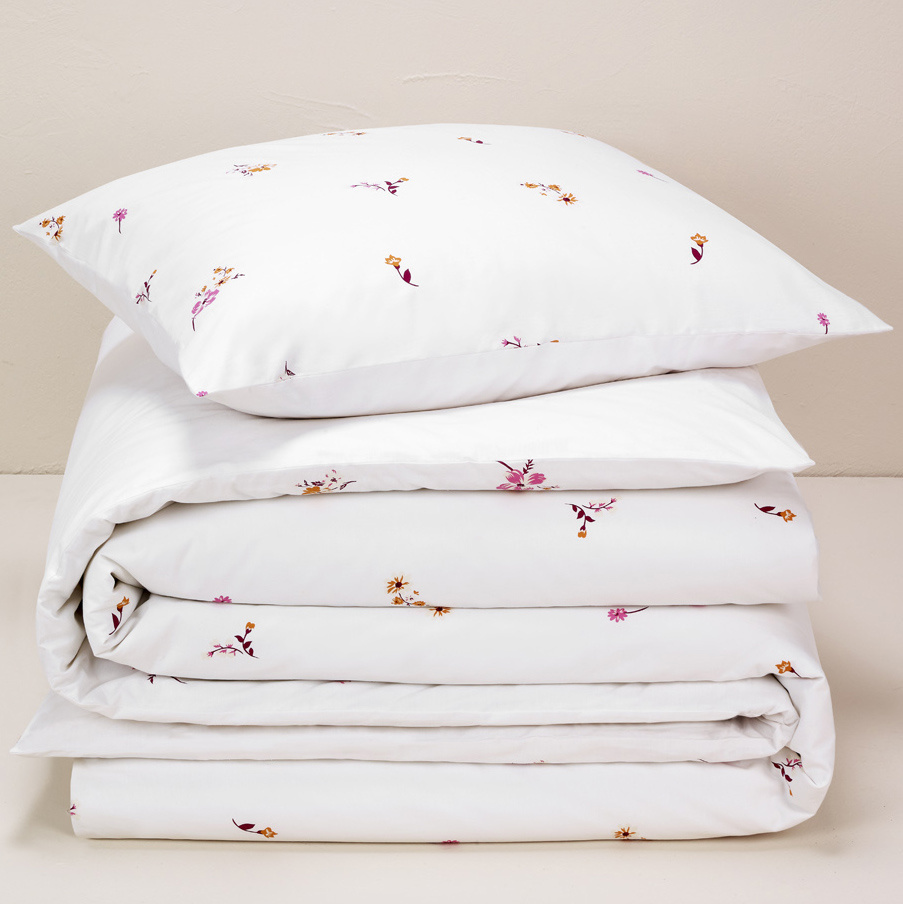 De Witte Lietaer Fiorello Sunkiss Duvet Cover - 140 x 200/220 + 60 x 70 cm - Cotton Satin