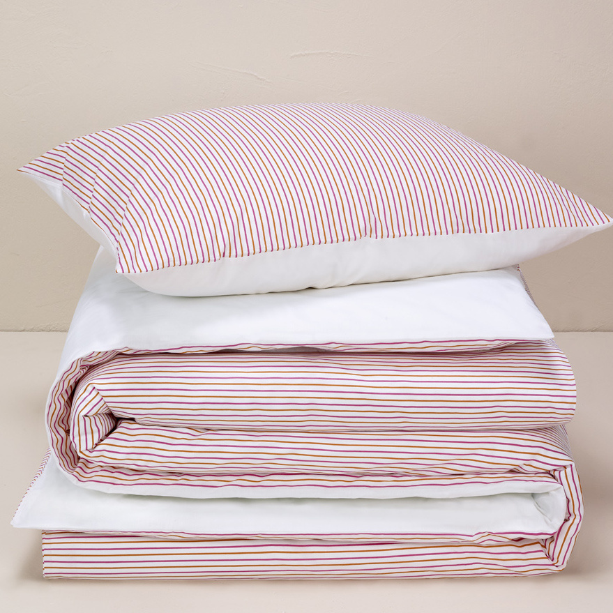 De Witte Lietaer Duvet cover Rosange Sunkiss - 140 x 200/220 + 60 x 70 cm - Cotton Satin