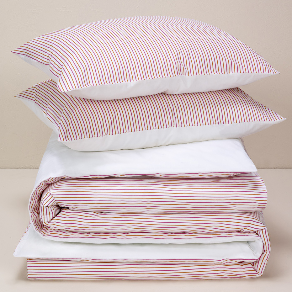 De Witte Lietaer Rosange Sunkiss Duvet Cover - 200 x 200 cm + 2 pcs. 60 x 70 cm - Cotton Satin