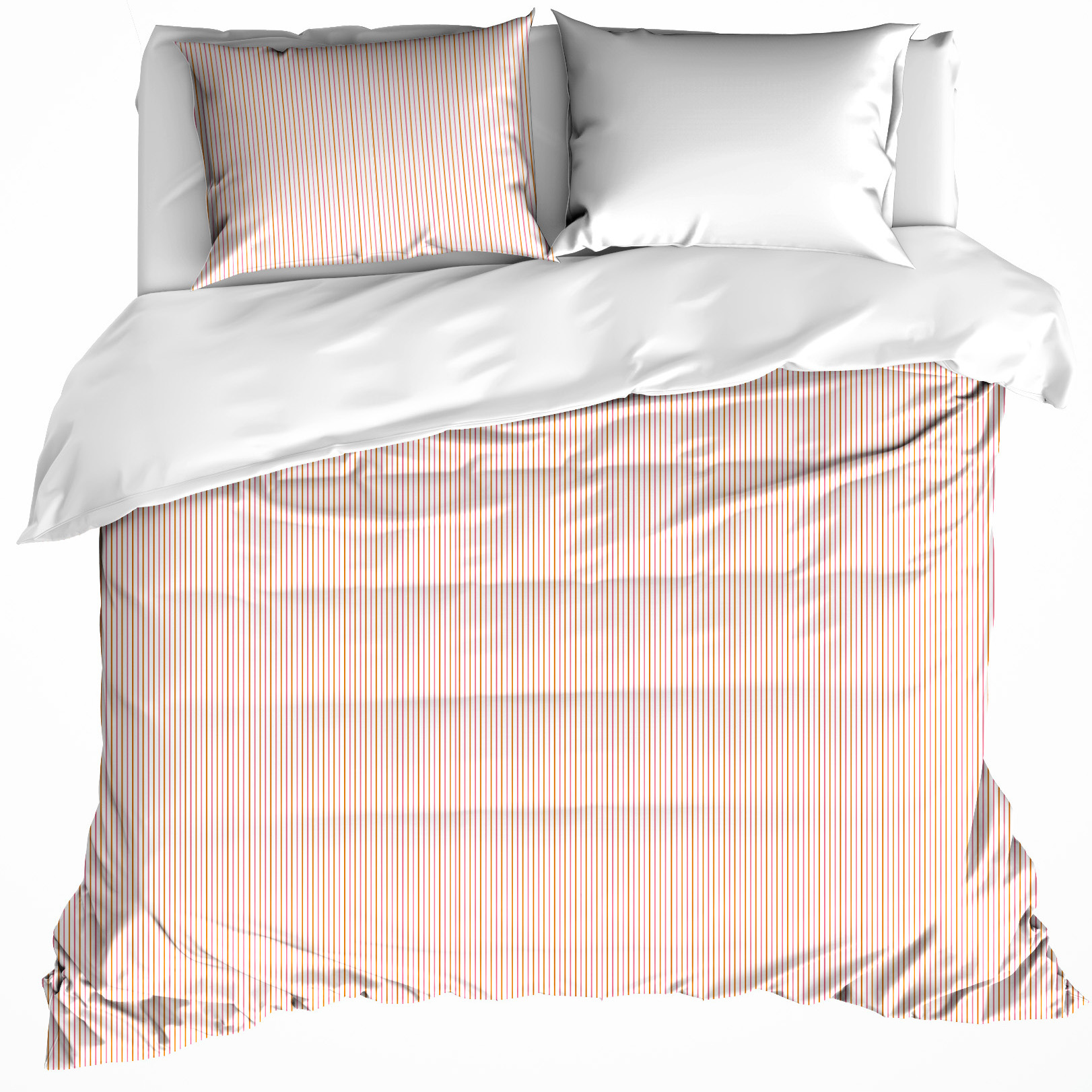 De Witte Lietaer Rosange Sunkiss Duvet Cover - 240 x 220 cm + 2 pcs. 60 x 70 cm - Cotton Satin