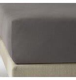 De Witte Lietaer Hoeslaken Elena Grey - 180 x 200/220 x h 30 - Katoen Jersey