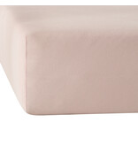 De Witte Lietaer Hoeslaken Elena Pearl Pink - 180 x 200/220 x h 30 - Katoen Jersey