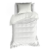De Witte Lietaer Dekbedovertrek Chiara Winter Moss - 140 x 200/220 + 60 x 70 cm - Katoen Satijn
