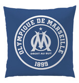 Olympique Marseille Decorative cushion Supporters - 40 x 40 cm - Double-sided - Polyester