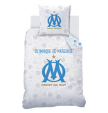 Olympique Marseille Univers Duvet Cover - 140 x 200 + 63 x 63 cm - Cotton