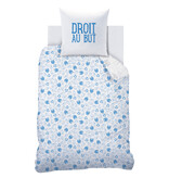Olympique Marseille Univers Duvet Cover - 140 x 200 + 63 x 63 cm - Cotton
