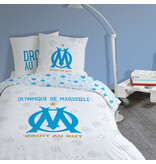Olympique Marseille Univers Duvet Cover - 140 x 200 + 63 x 63 cm - Cotton