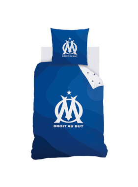 Olympique Marseille Dekbedovertrek Ondeblue 140 x 200 + 63 x 63 cm Katoen