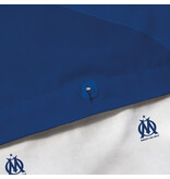 Olympique Marseille Ondeblue Duvet Cover - 140 x 200 + 63 x 63 cm - Cotton