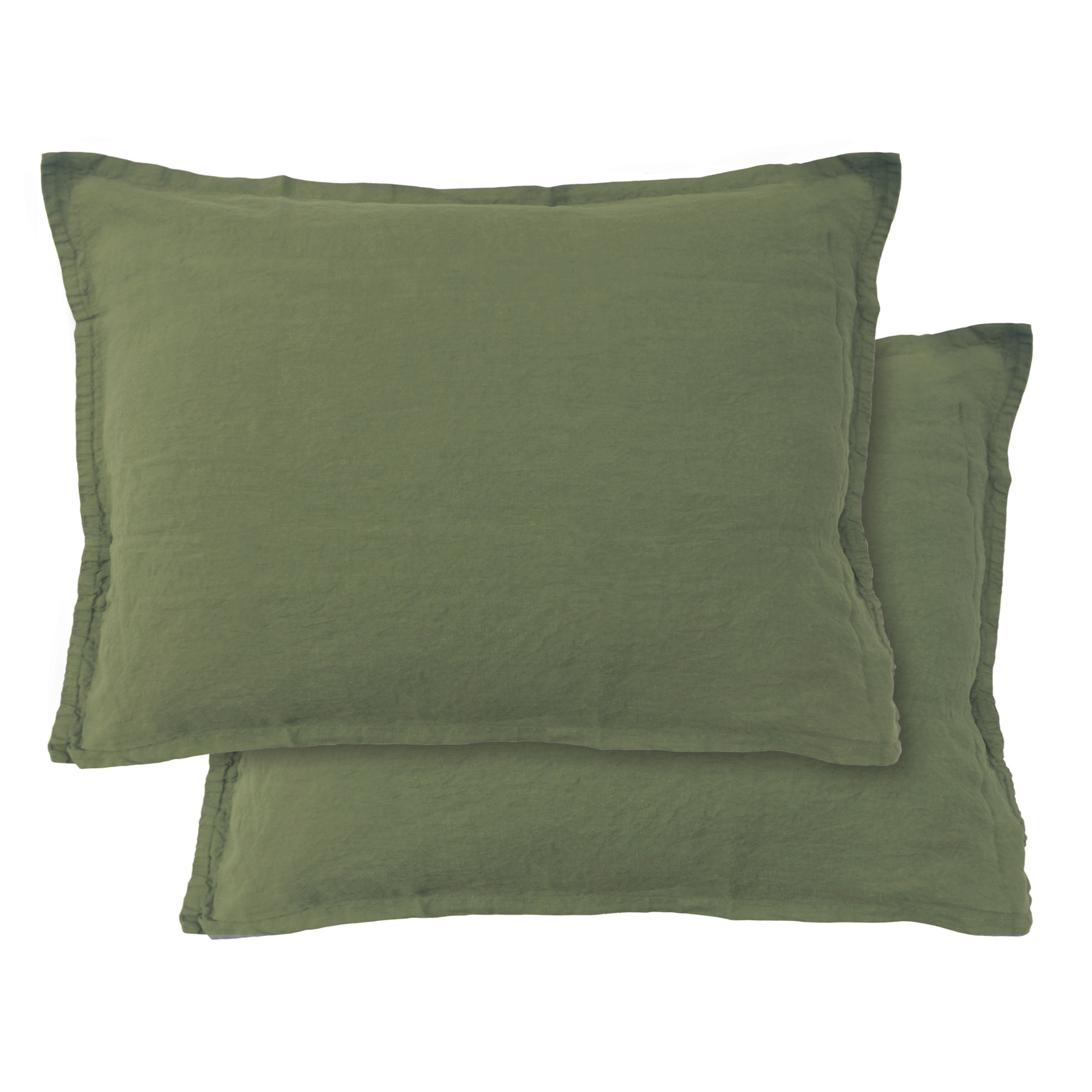 Matt & Rose Set of Pillowcases Sauge  - (2x) 50 x 70 cm - 100% Linen