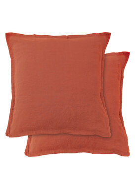 Matt & Rose Set Kussenslopen Sienne 65 x 65 cm Linnen