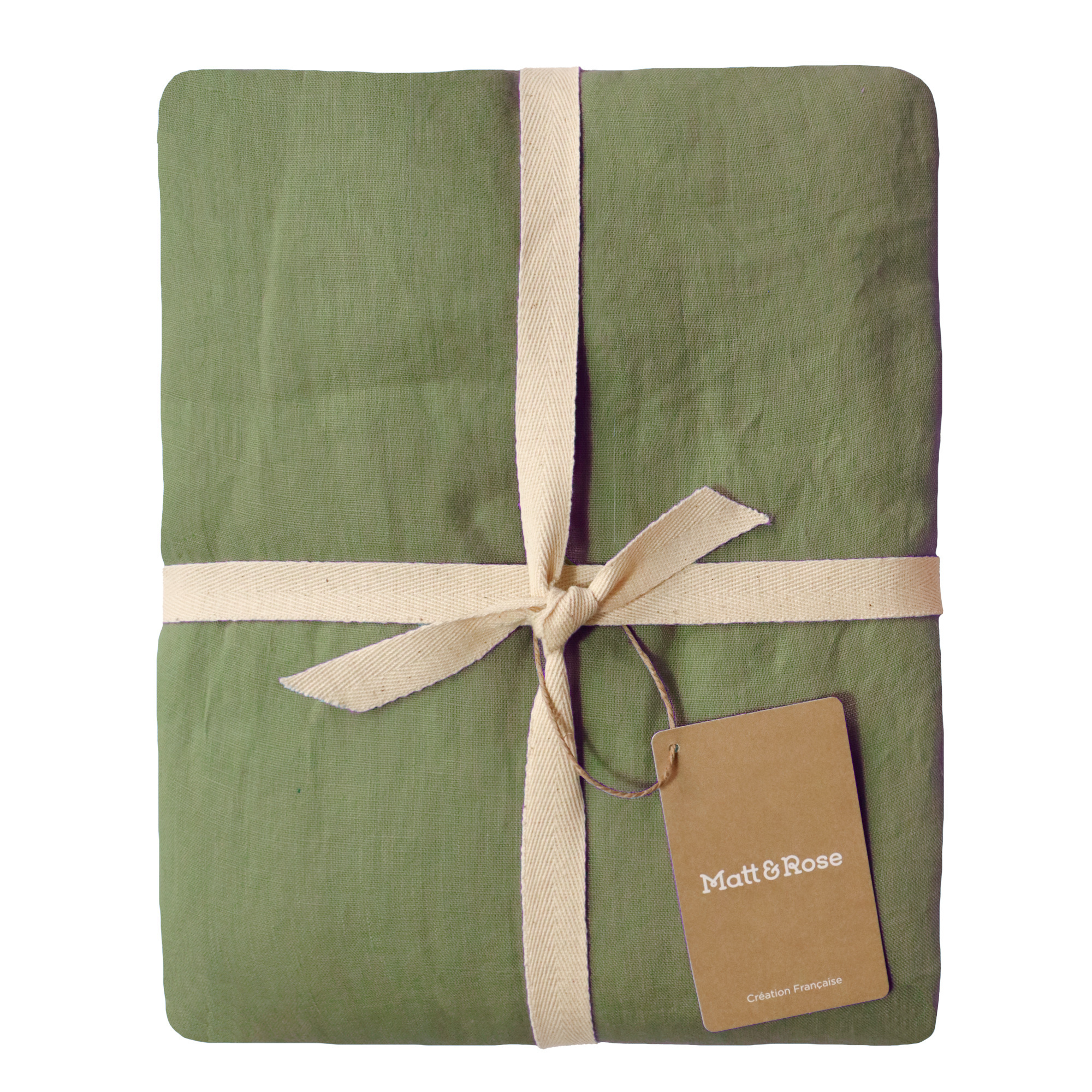Matt & Rose Duvet cover Sauge - 240 x 220 + (2x) 65 x 65 cm - Linen