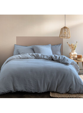 Matt & Rose Dekbedovertek Bleu Orage 240 x 220 + (2x) 65 x 65 cm Linnen