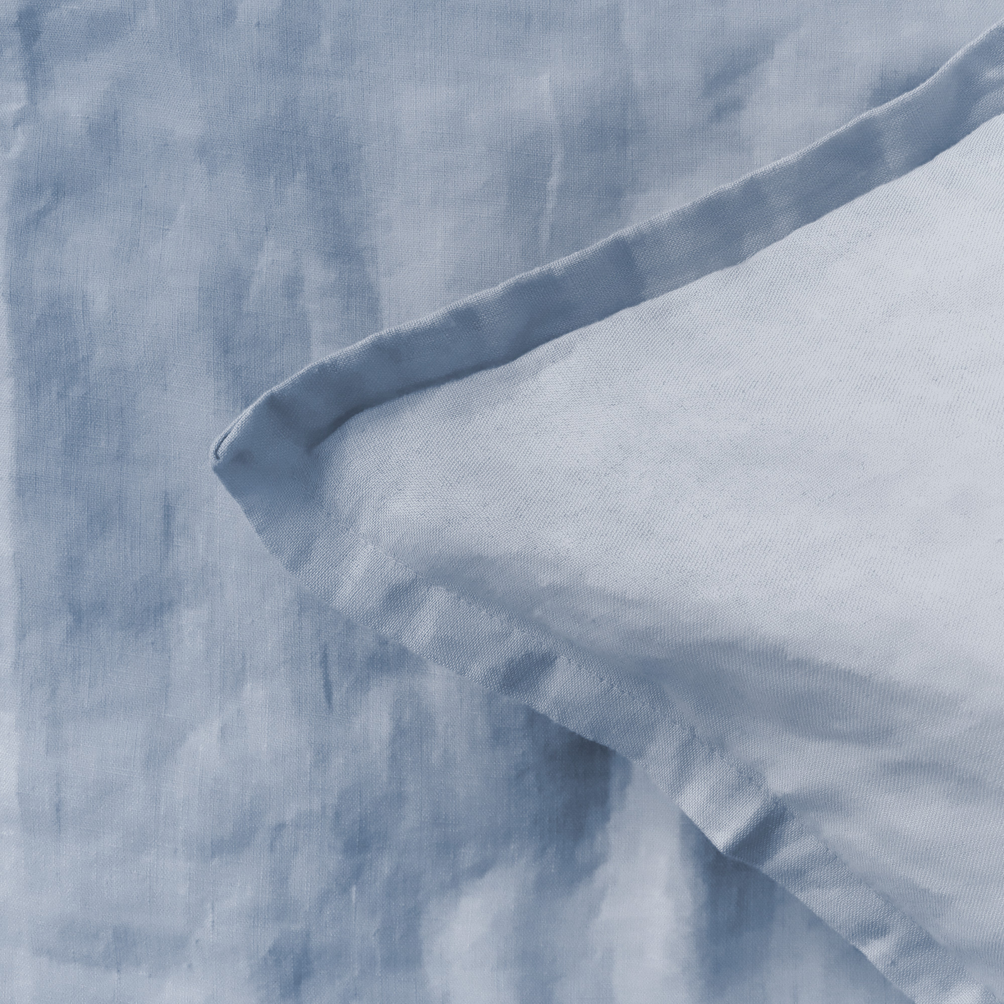 Matt & Rose Duvet cover Bleu Orage - 240 x 220 + (2x) 65 x 65 cm - Linen